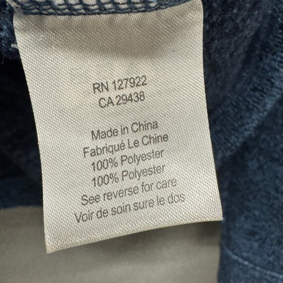 Mountain Khakis Jacket Mens Medium Blue Full Zip Old Faithful Sweater Knit - Picture 7 of 9